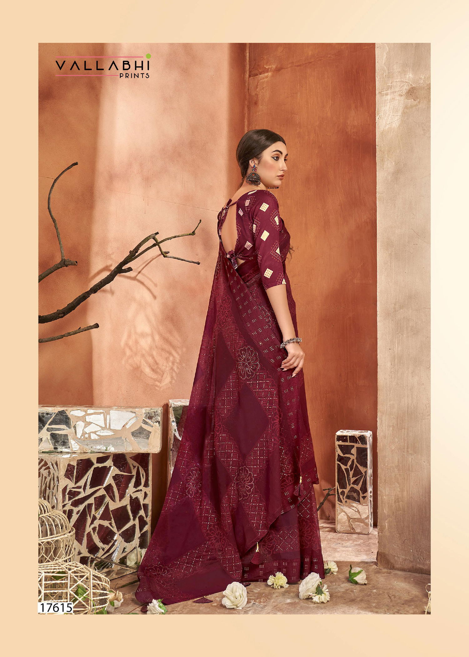Fragaria By Vallabhi Heavy Designer Georgette Sarees Wholesale Market In Surat